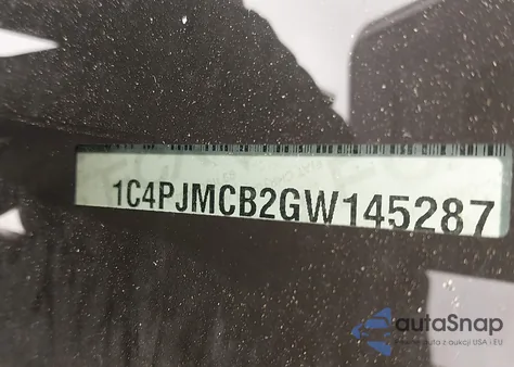 2016 Jeep Cherokee Latitude z USA, uszkodzony, nr VIN 1C4PJMCB2GW145287